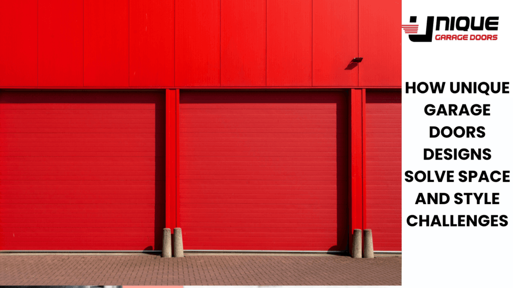 How Unique Garage Doors Designs Solve Space and Style Challenges